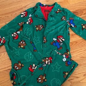 Super Mario Green Pajama Set